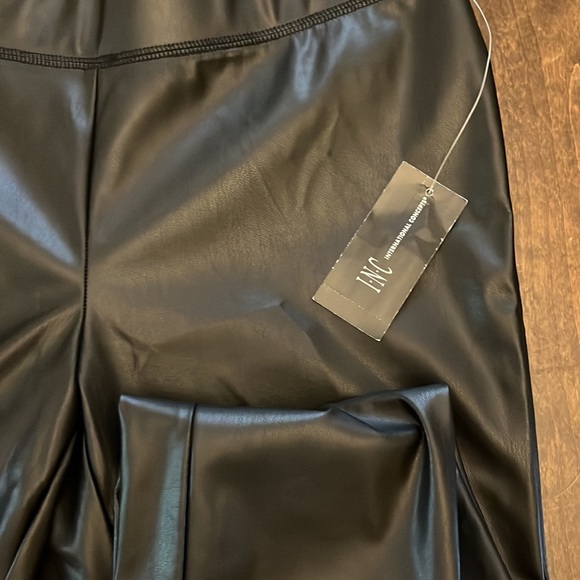 INC Faux Leather Leggings - Picture 2 of 7